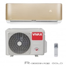 VIVAX COOL R+ DESIGN 3,5 kW GOLD inverteres split klíma szett